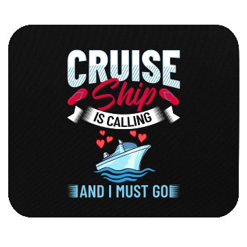 Discover Cruise Ship Vacation Trip Party Sailing Boating Mouse Pads
