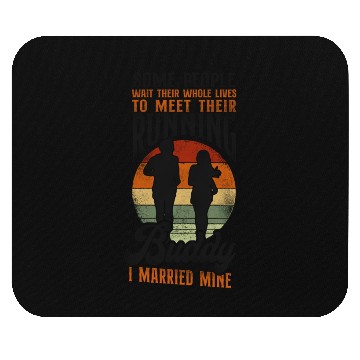 Discover Running Runner Half Marathon Mouse Pads