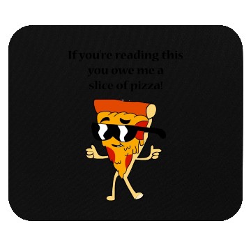 Discover pizza love Mouse Pads