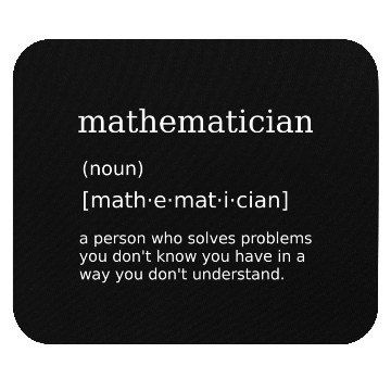 Discover Mathematician Mathematics Math Teacher Nerd Mouse Pads