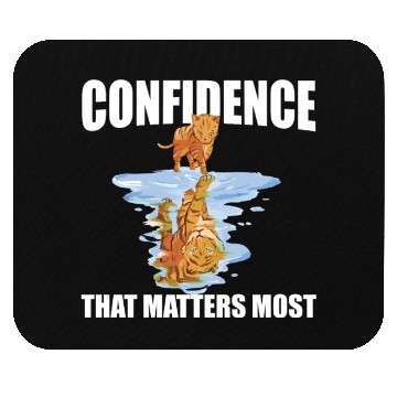 Discover Tiger Cub Confidence Matter Most Mouse Pads