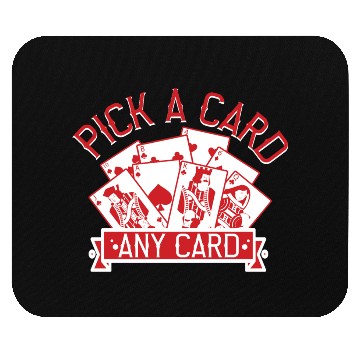 Discover I Dont Play Cards I Make Them Disappear Mouse Pads