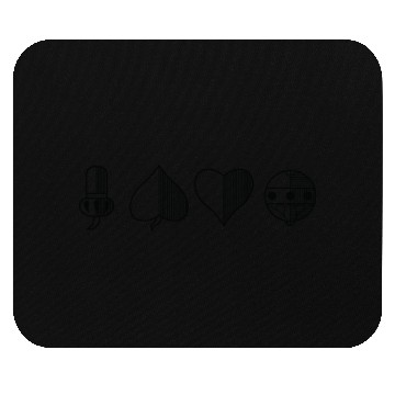 Discover Card Game German Hand Schafkopf Mouse Pads