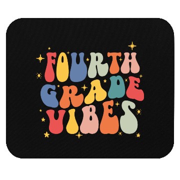 Discover Fourth grade vibes 4th grade team back to school Mouse Pads