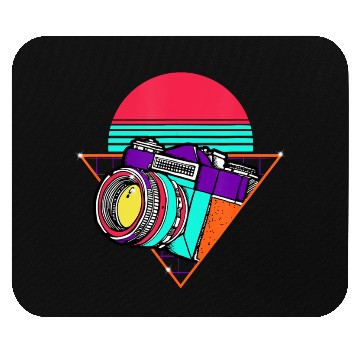 Discover Retro Photography Day Gift Camera Photographer Mouse Pads