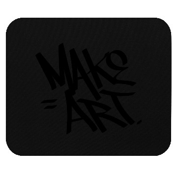 Discover Make Art Graffiti tag Mouse Pads