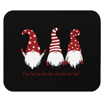 Discover Three Christmas Dwarfs - Fa la la la la la la la Mouse Pads