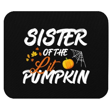 Discover Lit Pumpkin Halloween Costume Mouse Pads