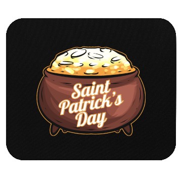 Discover Pot Of Gold For St. Patricks Day Mouse Pads