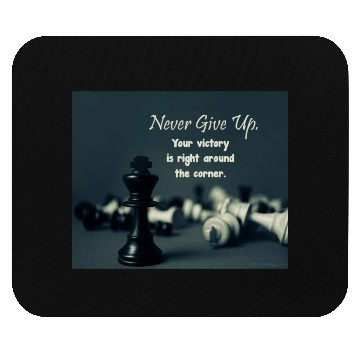Discover Never Give Up Mouse Pads