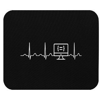 Discover Computer Programmer s Heartbeat Mouse Pads