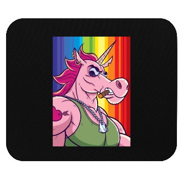 Discover Unicorn Portrait Mouse Pads