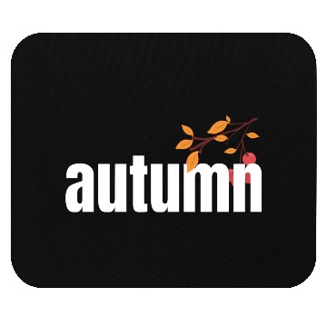 Discover Autumn Tree Orange Fall Leaves The Season Mouse Pads
