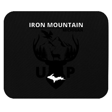 Discover Iron Mountain Michigan Upper Peninsula Mouse Pads
