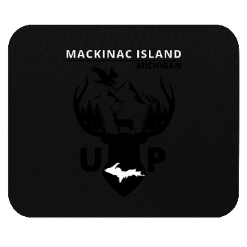 Discover Mackinac Island Michigan Upper Peninsula Mouse Pads
