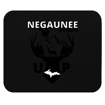 Discover Negaunee Michigan Upper Peninsula Mouse Pads