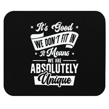 Discover Positivity Misfits Poets Poetry Unique Uniqueness Mouse Pads