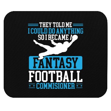 Discover Fantasy Football Commissioner Championship Team Mouse Pads