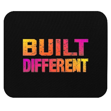Discover Built Different On Another Level Funny Gaming Mouse Pads