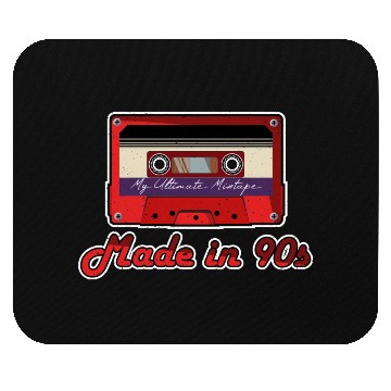 Discover made in 90s ultimate mixtape Mouse Pads