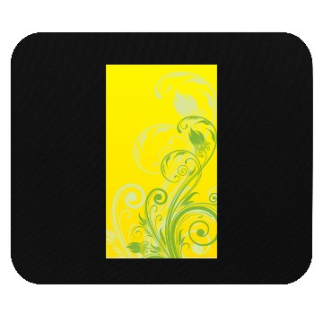 Discover Abstract Leaves Mouse Pads