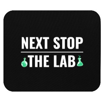 Discover Chemistry Science Chemist Funny Laboratory Lab Mouse Pads