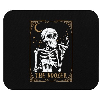 Discover Alcohol Tarot Card Occult Club Gothic Vice Drink Mouse Pads