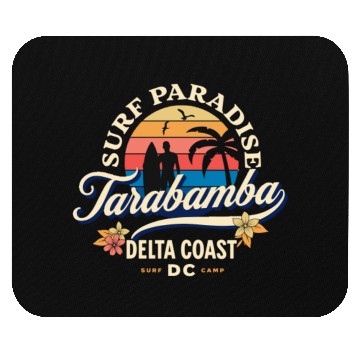 Discover Surf Paradise In Taramamba Mouse Pads