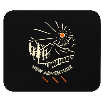 Discover Mountain Adventure 1 Mouse Pads