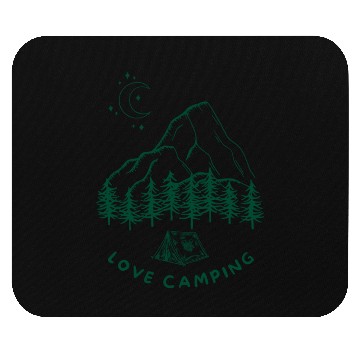 Discover Love Camping Mouse Pads