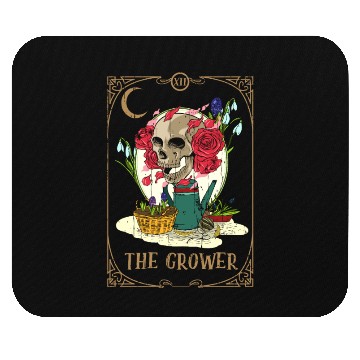 Discover Grower Plants Tarot Card Occult Club Gothic Mouse Pads