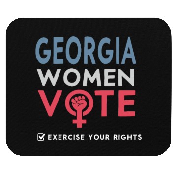 Discover Georgia Women Vote Voter 2022 Election Feminist Mouse Pads
