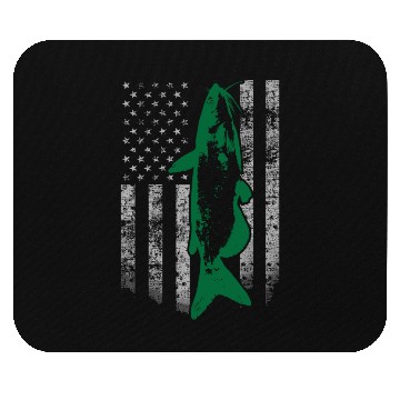 Discover Catfish Flag For Catfishing Cool Catfisherman Flag Mouse Pads