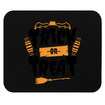 Discover Trick Or Treat Mouse Pads