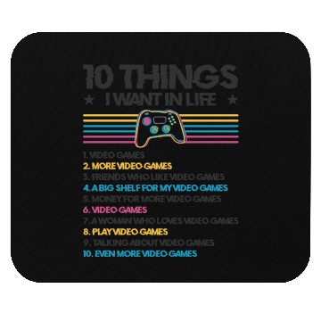 Discover Gaming Gamer Playing Video Game Computer Mouse Pads