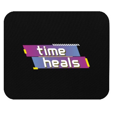Discover time heals inspirational Mouse Pads