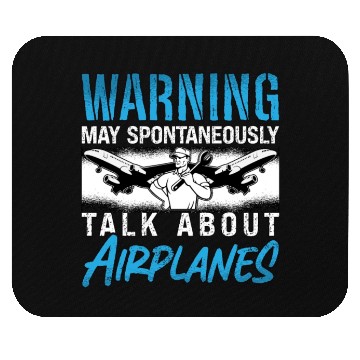 Discover Aircraft Mechanic Warning May Fix Plane Aviation Mouse Pads