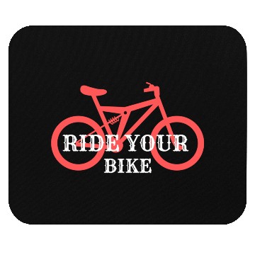 Discover Ride Your Bike Mouse Pads