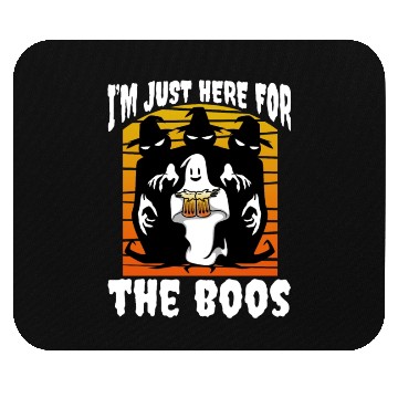 Discover I'm Just Here For The Boos Mouse Pads