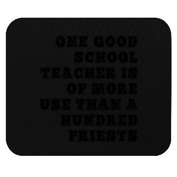 Discover One good school teacher Mouse Pads