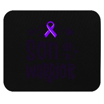 Discover Son Of A Warrior Hodgkins Lymphoma Cancer Mouse Pads