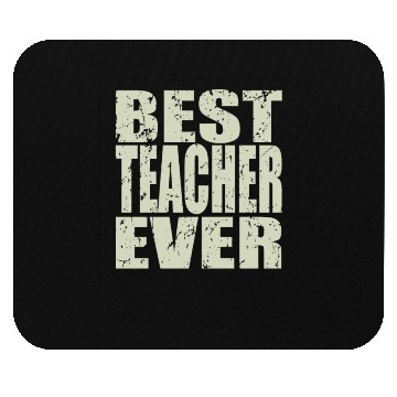 Discover Best Teacher Ever Teacher Gift Mouse Pads