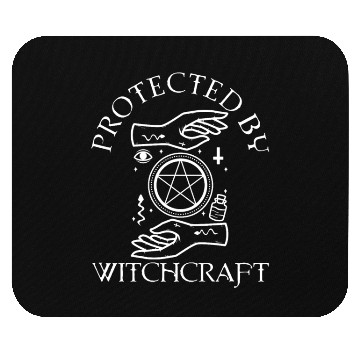 Discover Protected By Witchcraft Mouse Pads