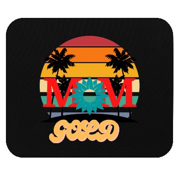 Discover Vintage gold mom Mouse Pads