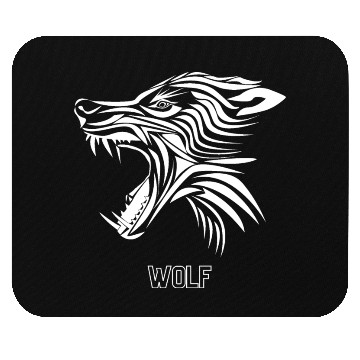 Discover Zidika Wolf Mouse Pads