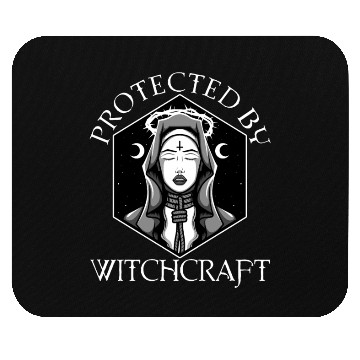 Discover Protected By Witchcraft Mouse Pads