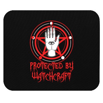 Discover Protected By Witchcraft Mouse Pads