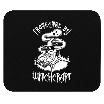 Discover Protected By Witchcraft Mouse Pads