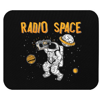 Discover Music Lover Astronomy Radio Space Stars Universe Mouse Pads