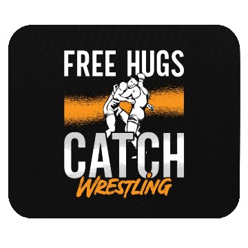 Discover Catch Wrestling Free Hugs Wrestler Fight Grappling Mouse Pads